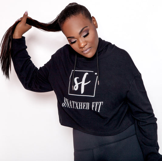SIGNATURE CROPPED HOODIE